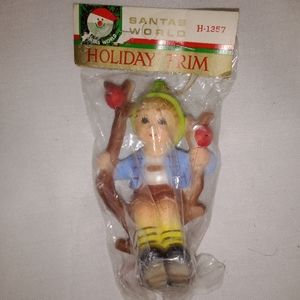 Vintage Santas World Collaboration With Kurt Adler Christmas Tree Ornament...